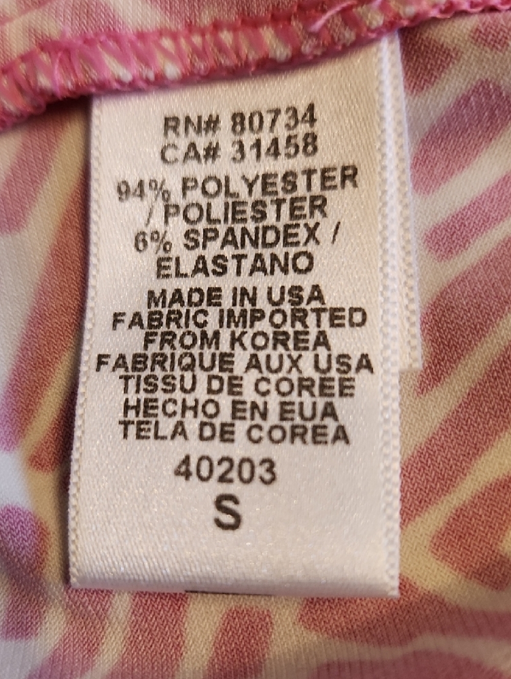 BCBGMaxAzria Pink and White V-Neck Midi Dress - Picture 8 of 12